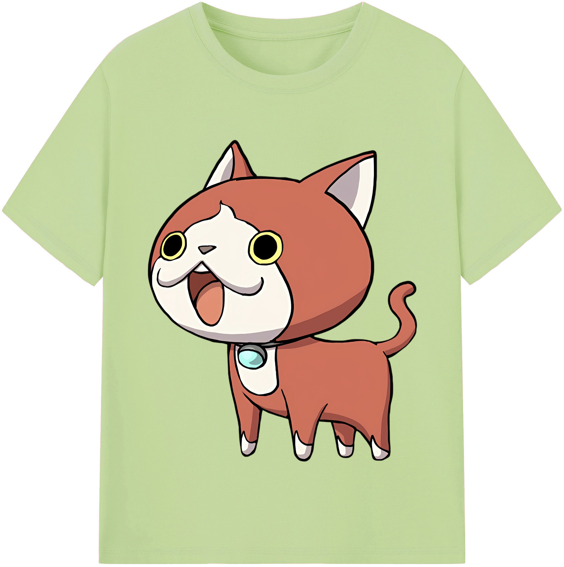 （画像用） 妖怪ウォッチ Yo-kai Watch 綿100％半袖Tシャツ（フロントプリント）